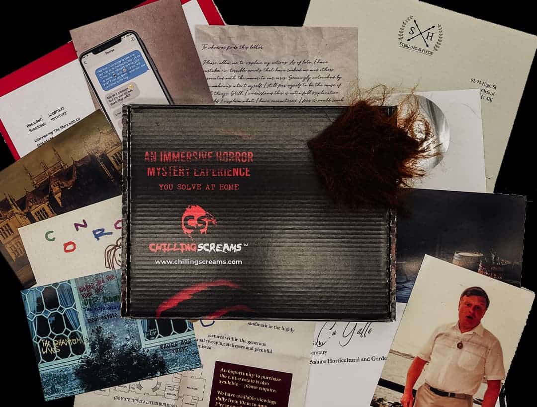 Horror Subscription Box Horror Mystery Subscription Box - Chilling Screams - What's Lurking in ...